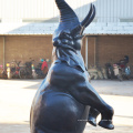 Statue de fontaine d&#39;éléphant en bronze de haute qualité en métal artisanat